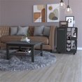 thumbnail image 2 of FM FURNITURE Payson Ensemble de Salon 2 Pcs Bois d'Ingénierie Noir, 2 of 7