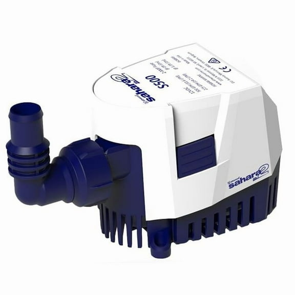 Attwood Marine  500 GPH 12V Automatic Sahara MK2 S500 Bilge Pump