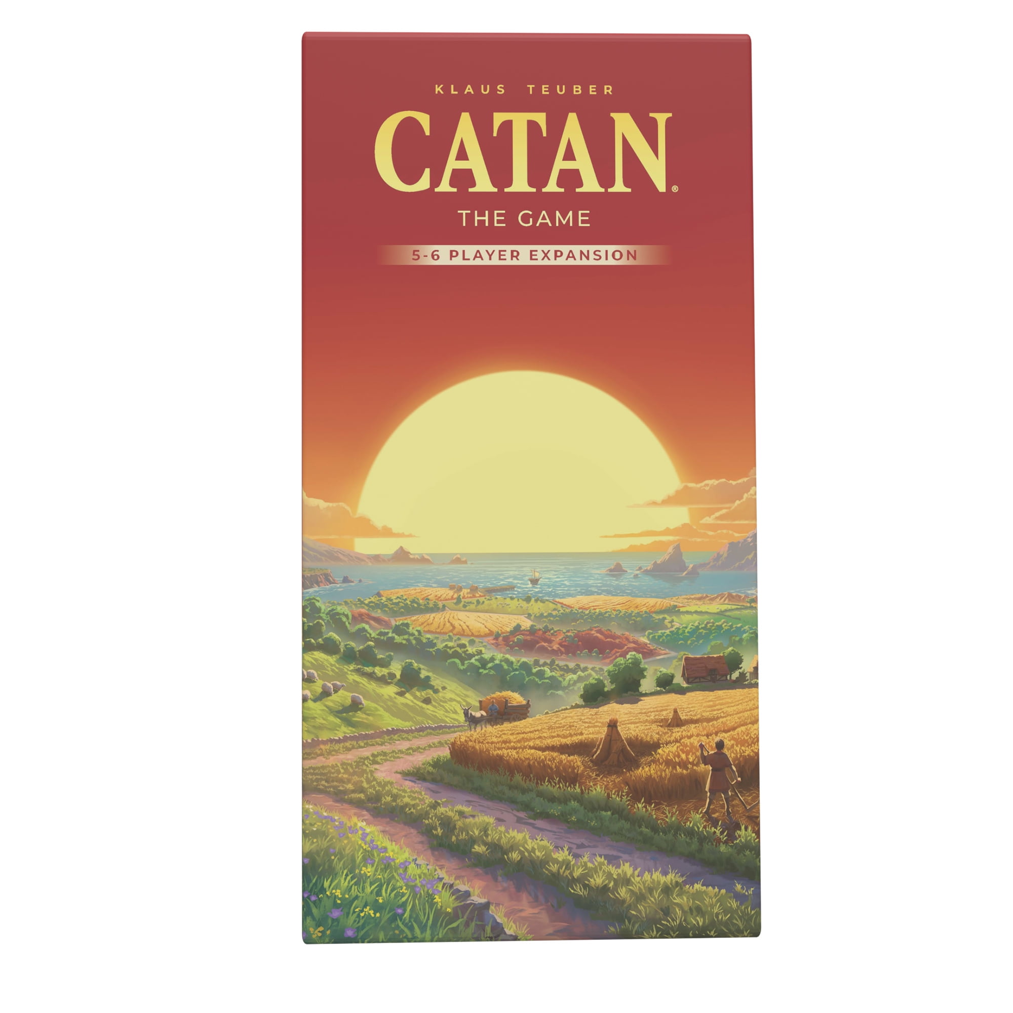 Catan - The Game 5-6 Player Strategy Board Game Expansion for Ages 10+, from Asmodee