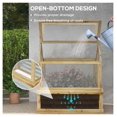 thumbnail image 5 of Raised Garden Bed with Cold Frame - Outdoor Elevated Planter Box for Vegetables, Herbs & Flowers - Greenhouse Kit with UV Protection & Ventilation, 5 of 9