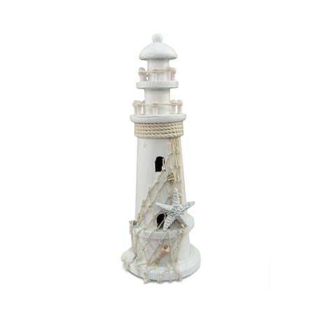 - Nautical Decor - White Lighthouse
