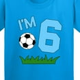 thumbnail image 4 of Inktastic I'm Six Sixth Birthday Soccer Youth T-Shirt, 4 of 5