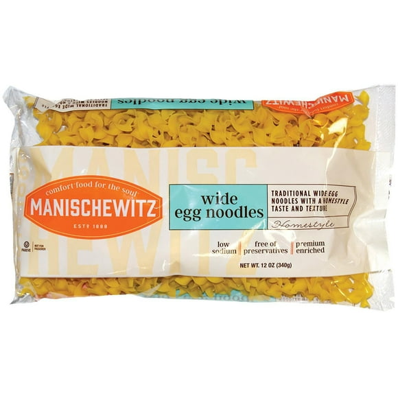 Nouilles aux œufs Manischewitz Larges 340
