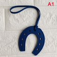 thumbnail image 3 of PU Leather Horse Hoof Horseshoe Keychain Handbag Key Chains Keyring, 3 of 8