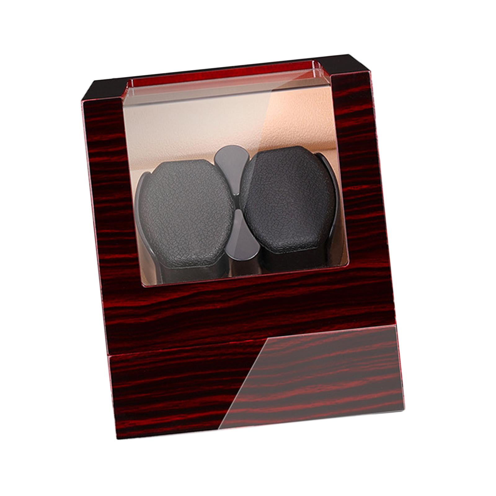 Double s USB Watch Display Box for Mechanical Watches Wristwatch Style C