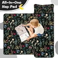 thumbnail image 4 of Pioneer Flower Floral Print Pattern Toddler Nap Mats for Kids Preschool,Sleeping Mat Bag or Kids,Toddler Sleeping Bag,Toddler Nap Mat or Daycare, 4 of 6