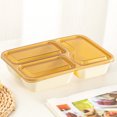 thumbnail image 6 of HongHeng Bento Box for Adults, 3-Compartment Food Storage Containers, Microwave and Dishwasher Safe, Suitable for office and Outdoor, 6 of 6