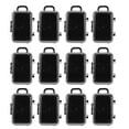 thumbnail image 1 of CIMAXIC Wedding 12pcs Mini Suitcase Favor Box Travel Candy Box Clear Plastic Storage Box Small Reception Candy Boxes for Celebrations Wedding Party Favor Decorations,2.99"X2.01"X1.5", 1 of 5