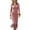Red, variant on Women's Elegant Solid Color Long Sleeve Bodycon Tea-Length Dress with Lapel Collar Tassel and Zipper Detail for Party Evening Occasion Western Style Vintage Dresses