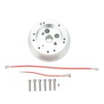 thumbnail image 4 of Steering Wheel Hub Adapter, Polished Steering Wheel Hub Adapter Polished 5 And 6 Hole Strong Bearing Capacity Replacement For Flaming River, 4 of 8