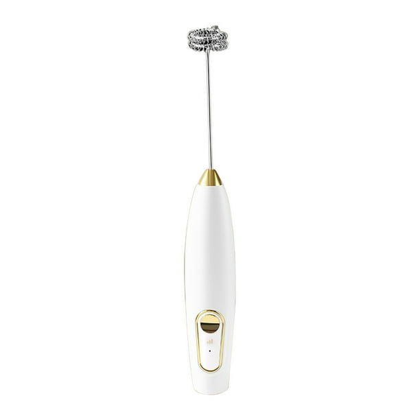 Yhmxh Utensilios de cocina Mini cafetera con espumador de leche de 3 velocidades, batidor, espumador de café, crema para capuchino Muebles para cocina Accesorios de cocina Mueble organizador cocina