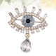 thumbnail image 4 of EeaseMX Broche de aleación con forma de ojo y gota de agua, exquisito broche de solapa de diamante, ramillete, broche para el pecho, joyería, accesorios de vestuario, 4 of 7