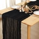 thumbnail image 4 of Set de 12 Caminos de Mesa de Gasa Negra Fixwal 89x305 cm, 4 of 7