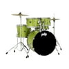 PDP Center Stage 5-Piece Drum Kit with Hardware and Cymbals (Electric Green Sparkle)