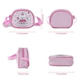 thumbnail image 4 of URSOFINE Cute Cartoon Crossbody Bag Lightweight Adjustable Shoulder Purse with 4 Fun Designs, 4 of 7