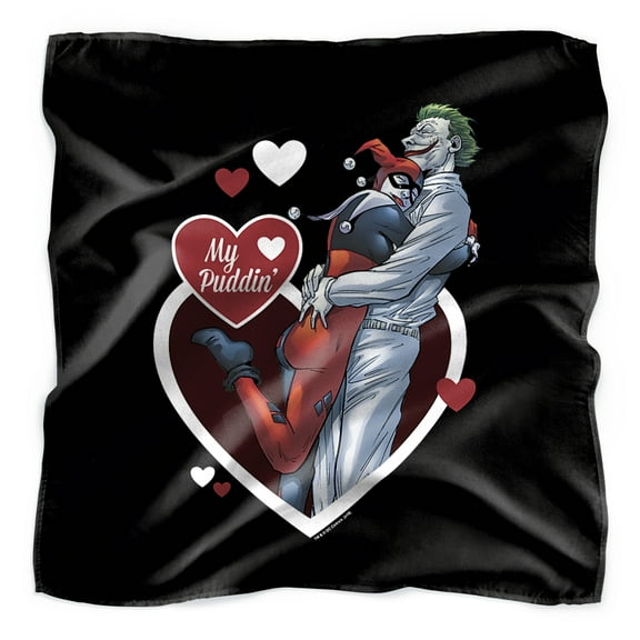 Harley Quinn My Puddin' Bandana (21 in x 21 in)