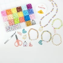 Cousin DIY Jewelry Making Kit with Charms, Heishi Clay Beads & Tools, 4100 Pieces