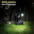 thumbnail image 3 of NEW 5X COB Flashlight,500Lumen Bright Rechargeable Keychain Flashlight 3 Light Mode with Bottle Opener for Fishing,Camping, 3 of 8