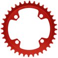 thumbnail image 1 of Chainring, Bike Chainring, Stable Performance 96BCD High Reliability Single Chain Ring for Repair Bicycles Mountain Bicycle Mountain Bicycle Chainring 32T,34T,36T, 1 of 7
