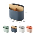 thumbnail image 7 of Vikakiooze 2023 Home Storage and Organization Desktop Storage Organizer 4 Compartments Desk Box Remote Control Cosmetic Holder, 7 of 7