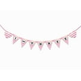 thumbnail image 1 of Inkdotpot Baby Birthday DecorationsI Am ThreePennant Banner Flags Baby Girls Polka DotBirthday Garland, 1 of 4
