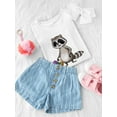 thumbnail image 3 of Raccoon With A Basket T-Shirt Toddler -Image by Shutterstock,  3 Toddler, 3 of 4