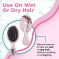 thumbnail image 4 of Wet Brush Squirt Detangler Hair Brushes, Dusty Rose - Mini Detangling Comb with Ultra-Soft IntelliFlex Bristles Glide Through Tangles with Ease - Pain-Free, 4 of 8