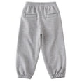 thumbnail image 5 of LRen Kids Sweatpants Baggy Boys Girls Wide Straight Leg Baggy Sweatpants Casual Pants Elastic Waist Athletic Joggers Sweat Pants with Pockets,6-7 Years, 5 of 5