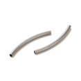 thumbnail image 2 of Non-Tarnish 304 Stainless Steel Tube Beads Stainless Steel Color 30~30.5x2mm Hole: 1.6mm, 2 of 3