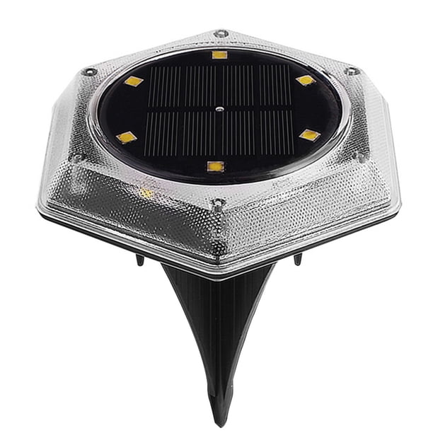 Naiovety 1 Uds. De luz Solar para jardín, lámpara LED para exteriores, lámpara Solar alimentada por energía Solar, focos para césped, iluminación Decoración del hogar No.01 Naiovety HA005366-01B