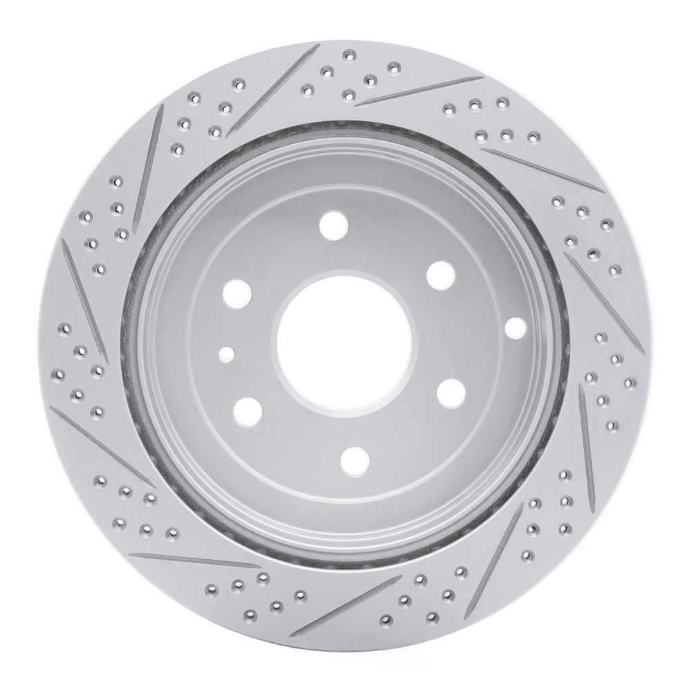 Dynamic Friction Company 830-48055R DFC Geoperformance Rotor - Drilled and Slotted