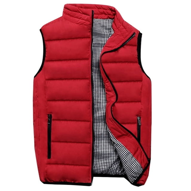 Chaleco de hombre, chaleco de algodón ajustado de moda para hombre Chaleco de algodón para hombre