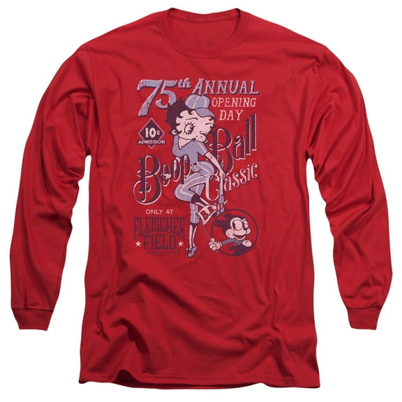 Betty Boop - Boop Ball - Long Sleeve Shirt - XXX-Large