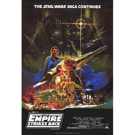 Japanese Movie Poster - Star Wars: Episode V - The Empire Strikes Back - Movie Poster / Print (Japanese Style) (Size: 27