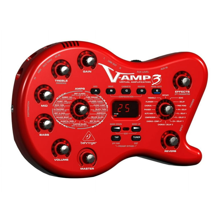 Behringer V-AMP3 Guitar Amplifier w/480 Virtual Combos and