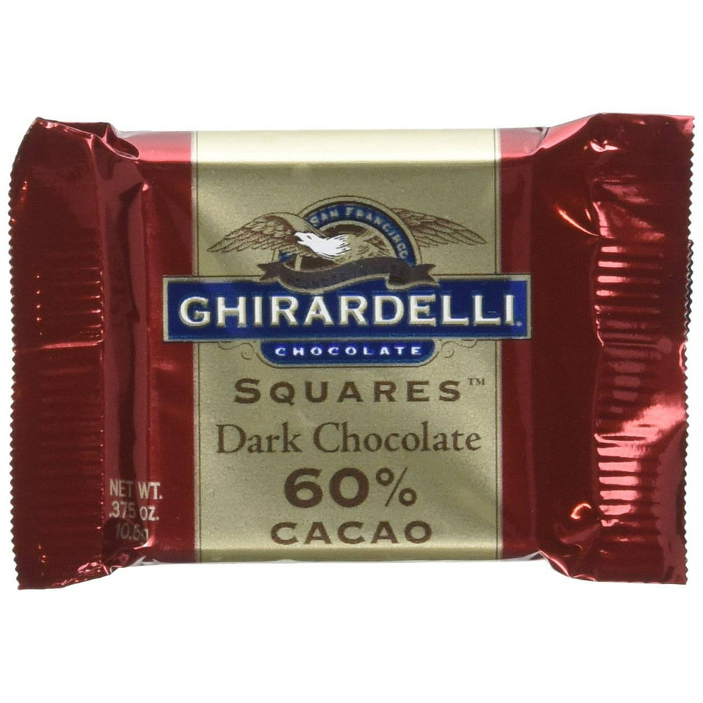 (Price/Case)Ghirardelli Bulk 60 Dark Chocolate Square 540 Pieces Per
