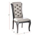 thumbnail image 4 of Simple Relax SR03CM3219GY-T-9PC Dining Set, Grey, 4 of 5