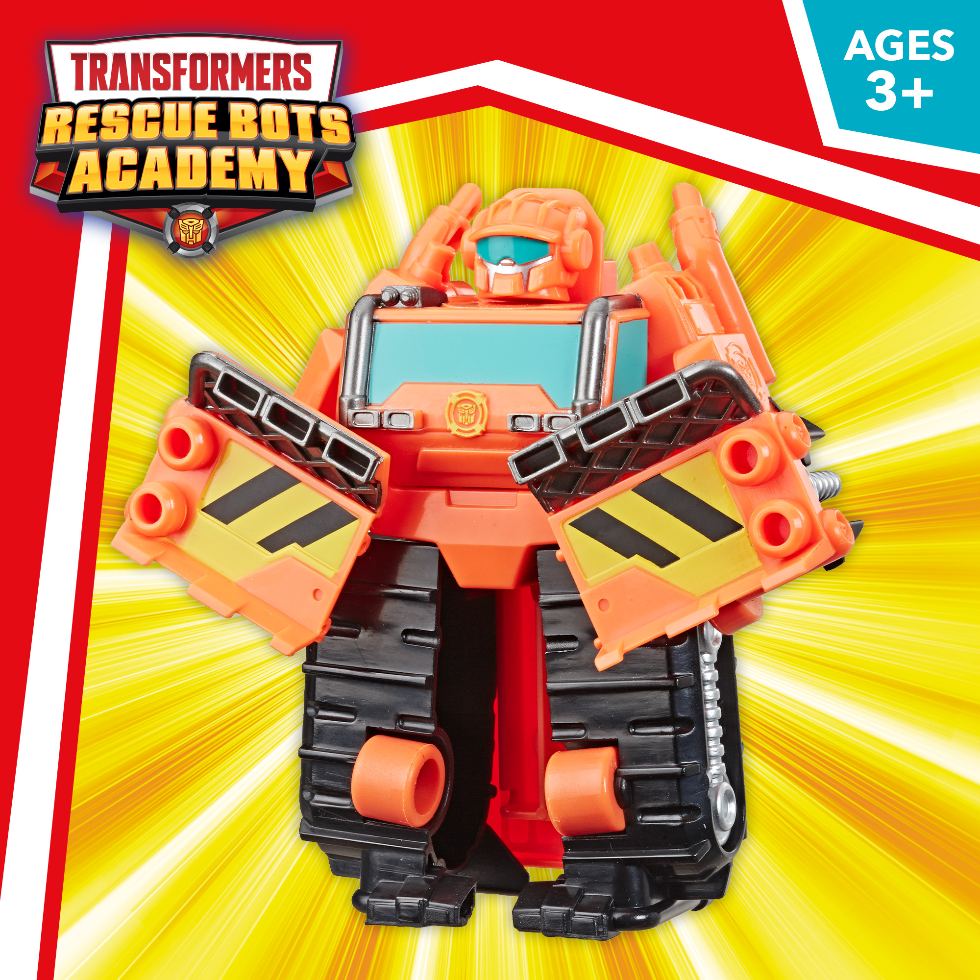 Playskool Transformers Rescue Bots Academy Wedge the Construction-Bot Action Figure - image 5 of 8