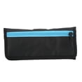 thumbnail image 3 of Battery Storage Bag Nylon Zipper Design 4 Small Grids Inside Portable Memory Card Storage Bag with Hook and Loop, 3 of 14
