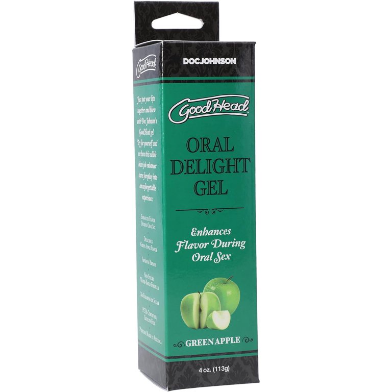 GoodHead Oral Delight Gel 4oz - Green Apple - Walmart.com