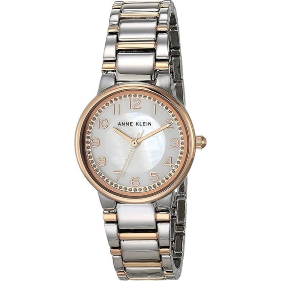 Anne Klein Women's Quartz Two-Tone Watch AK/3605MPRT
