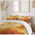 thumbnail image 6 of Ambesonne Orange Duvet Cover Sets, Retro Historical, 2-King, Orange, 6 of 6