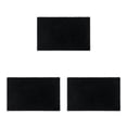 thumbnail image 1 of Bearachild Estera absorbente Fuerte absorción de agua Secado rápido Seguro Fácil limpieza Poliéster Chenilla Baño Negro Type1 NO1, 1 of 6