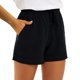 thumbnail image 1 of MKLEKYY Pantalones Cortos De Mujer, Pantalones Casuales De Cintura Alta Con Bolsillos, Pantalones Sueltos De Pierna Recta, Pantalones Deportivos De Moda, 1 of 4