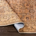 thumbnail image 3 of Hauteloom Lapining Living Room, Bedroom Machine Washable Area Rug - Traditional - Dark Red, Mustard, Olive - 2' x 2'11", 3 of 10