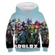 thumbnail image 1 of ROBLOX-suéter holgado con capucha para adultos y niños, suéter bidimensional con estampado Digital 3D periférico de animación de juego, nuevo, 1 of 4