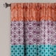 thumbnail image 2 of Paneles de cortina para ventana, decoración exuberante, diseño bohemio, 130 x 160 cm, 2 of 7