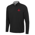 thumbnail image 2 of Men's Antigua  Black Boston Red Sox Content Quarter-Zip Top, 2 of 3