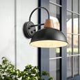 thumbnail image 4 of Aiwen Industrial Classic Metal Black Wall Sconce Modern Home Wall Lamp, 4 of 10