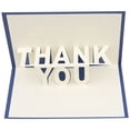 thumbnail image 3 of Thank You Handmade 3D Pop Up Paper Greeting Cards Postcard Fathers Day Gift, 3 of 8